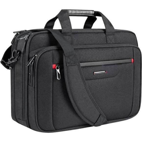 Laptop Briefcase Premium Laptop Case Fits 17.3 Inch Laptop Shoulder Bag - Picture 1 of 6